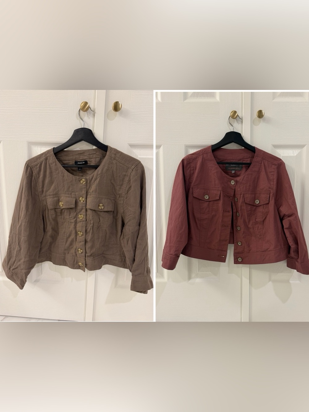 Torrid Lightweight Cropped Jackets Size 1X Bundle